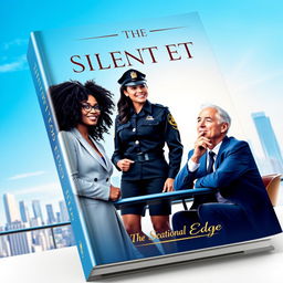 An elegantly designed book cover for 'The Silent Edge: Unlocking the Hidden Talent Within'