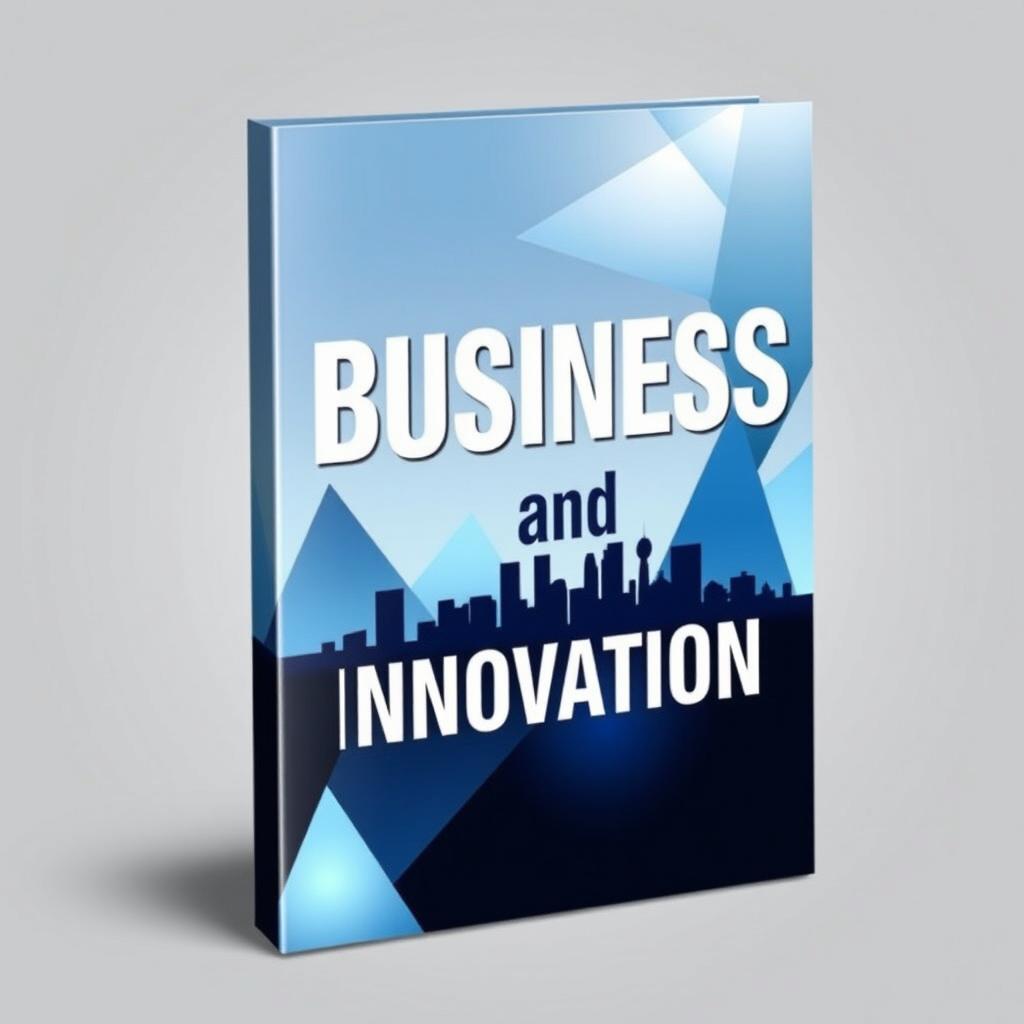 A professional and captivating book cover for a business and innovation theme