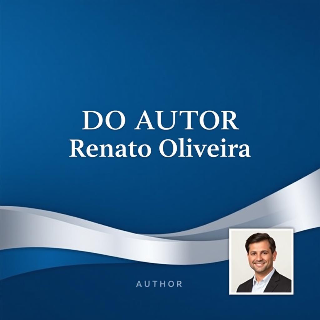 A professional business book cover featuring the title 'Do Autor Renato Oliveira' prominently displayed in elegant typography