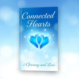 An inviting book cover design for 'Connected Hearts: A Journey of Fate and Love'