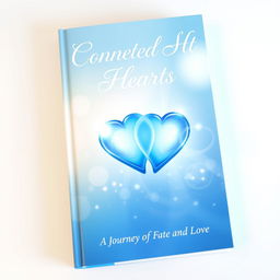An inviting book cover design for 'Connected Hearts: A Journey of Fate and Love'