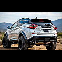 A Nissan Murano Z51 designed in a sport tuning style inspired by Rocket Bunny