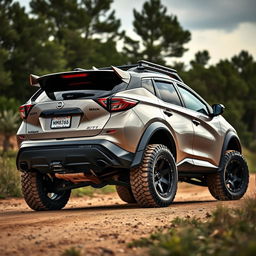 A Nissan Murano Z51 designed in a sport tuning style inspired by Rocket Bunny