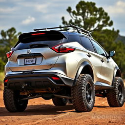 A Nissan Murano Z51 designed in a sport tuning style inspired by Rocket Bunny