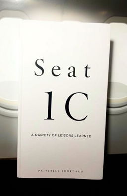 The book cover features the title 'Seat 1C' in a simple, elegant font