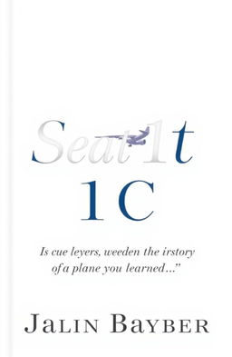 The book cover features the title 'Seat 1C' in a simple, elegant font