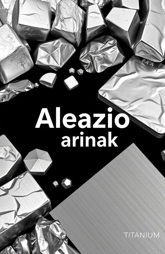 A visually striking image featuring the title "Aleazio arinak" in a bold, modern font at the center