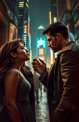 A romantic drama set in a modern city, featuring an 18-year-old girl who has fallen in love with her childhood friend, a ruggedly handsome 30-year-old former military man who now owns a successful military company