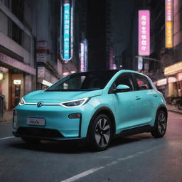 A modernised, compact electric car from Hong Kong