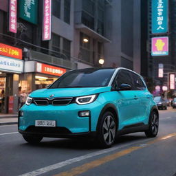 A modernised, compact electric car from Hong Kong