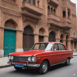 A classic yet modern Pakistani car, blending tradition with modernity