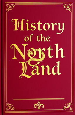 A beautifully designed book cover featuring deep old wine red as the background color