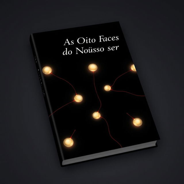 A book cover design featuring a dark color palette