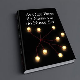 A book cover design featuring a dark color palette