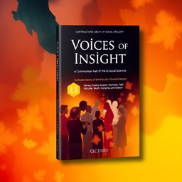 A striking book cover design that symbolizes collaboration and mentorship in the pursuit of knowledge