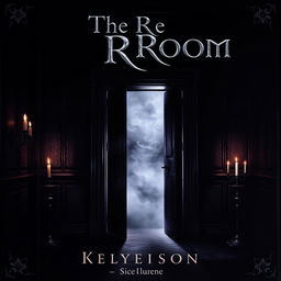 A dark and intriguing book cover design for a book titled "The Room"