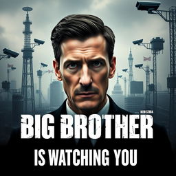 A dystopian world inspired by George Orwell's 1984, set in the year 2024