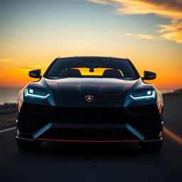 A stunning 2024 Lamborghini Urus featuring the sleek and aggressive design of a luxury SUV