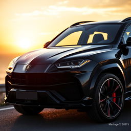 A stunning 2024 Lamborghini Urus featuring the sleek and aggressive design of a luxury SUV