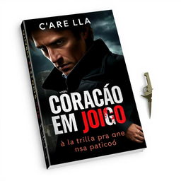 A thrilling book cover that captures the essence of a suspenseful story about revenge and love