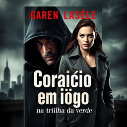 A thrilling book cover that captures the essence of a suspenseful story about revenge and love