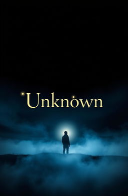 A captivating book cover design for a title called 'Unknown'