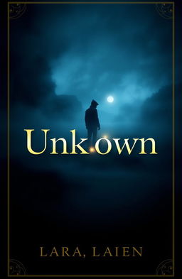 A captivating book cover design for a title called 'Unknown'