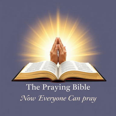 A background design for 'The Praying Bible'