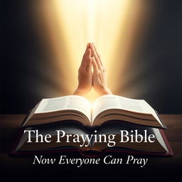 A background design for 'The Praying Bible'