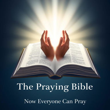 A background design for 'The Praying Bible'