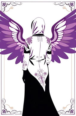 A book cover featuring the main icon of an Indonesian woman wearing a kebaya, depicted from the back