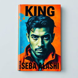 A captivating book cover featuring a mysterious man in his 30s