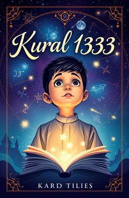 A book cover design for an astrological story titled 'Kural 1333'