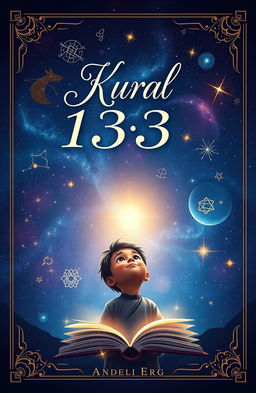 A book cover design for an astrological story titled 'Kural 1333'
