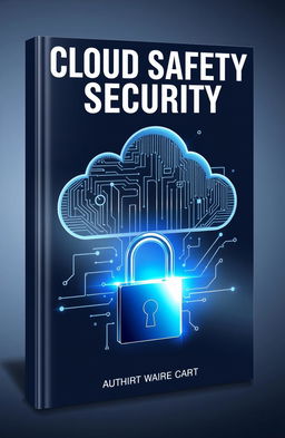 A compelling book cover design titled 'Cloud Safety Security'