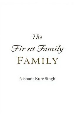A blank image that features the text 'The First Family' in an elegant font, prominently displayed in the center