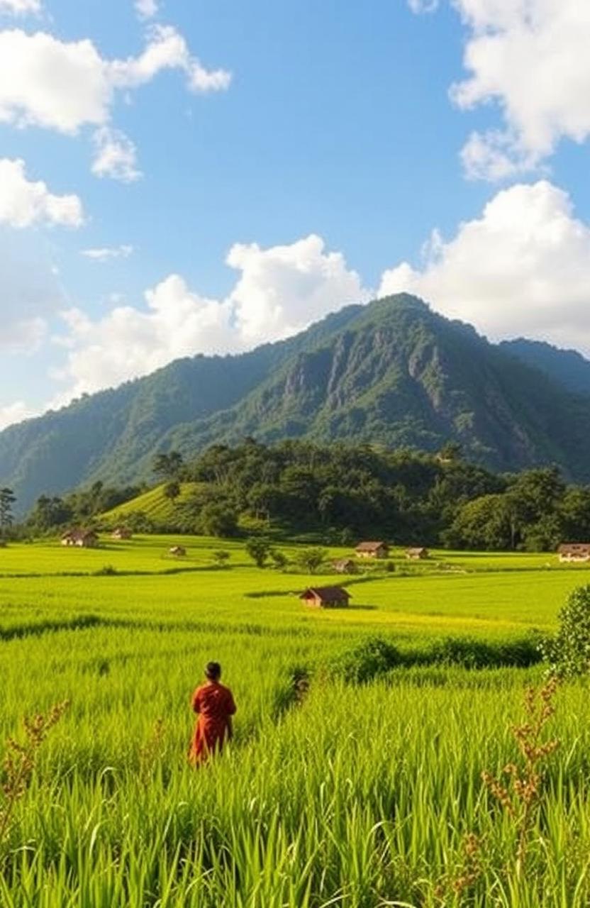 Puisi Jawa yang indah, menggambarkan keindahan alam, tradisi, serta kearifan lokal