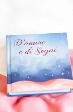 A beautifully arranged collection of ten modern love poems titled 'D'amore e di Sogni'