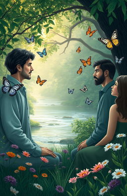 A thought-provoking and visually stunning philosophical essay on happiness and sexuality, featuring a serene, dreamy atmosphere