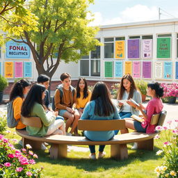 An aesthetically appealing visual representation of moral intelligence among high school students