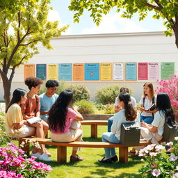 An aesthetically appealing visual representation of moral intelligence among high school students