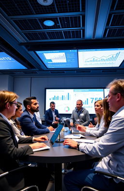 An advanced analytics workshop on health data, showcasing a diverse group of healthcare professionals engaging in discussions and collaborative activities