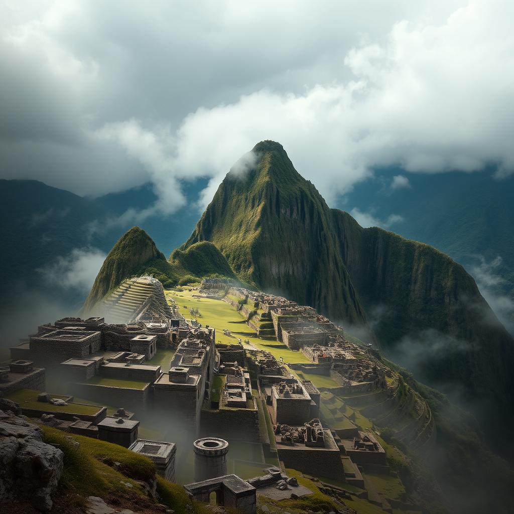Uma thumbnail profissional em português apresentando 10 civilizações antigas que desapareceram misteriosamente, como os Maias, os Incas, Atlântida, a Civilização do Vale do Indo, os habitantes da Ilha de Páscoa, os Olmecas, os Minoicos, os Hititas, os Ancestrais Pueblo e os Sumérios