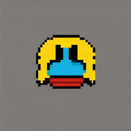 Pixel art profile picture featuring classic Pacman against a black background.