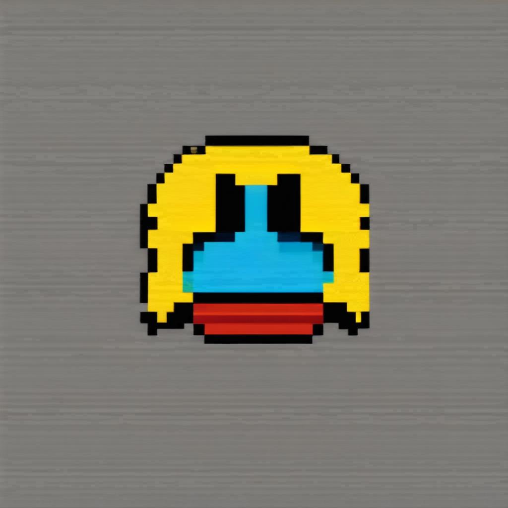 Pixel art profile picture featuring classic Pacman against a black background.