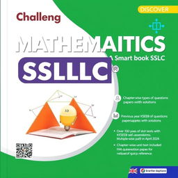 Challenge MATHEMATICS A Smart book for SSLC

Discover the essential contents including:
- Chapterwise types of questions with solutions
- Previous year KSEEB question papers with solutions
- Over 100 types of questions and practice problems
- Solutions for KSEEB from April 2019 to April 2024
- Multiple choice questions for self-assessment
- Chapter-wise unit tests with SSLC chapter-wise solutions including QR codes for quick reference
- FA question papers included for comprehensive preparation