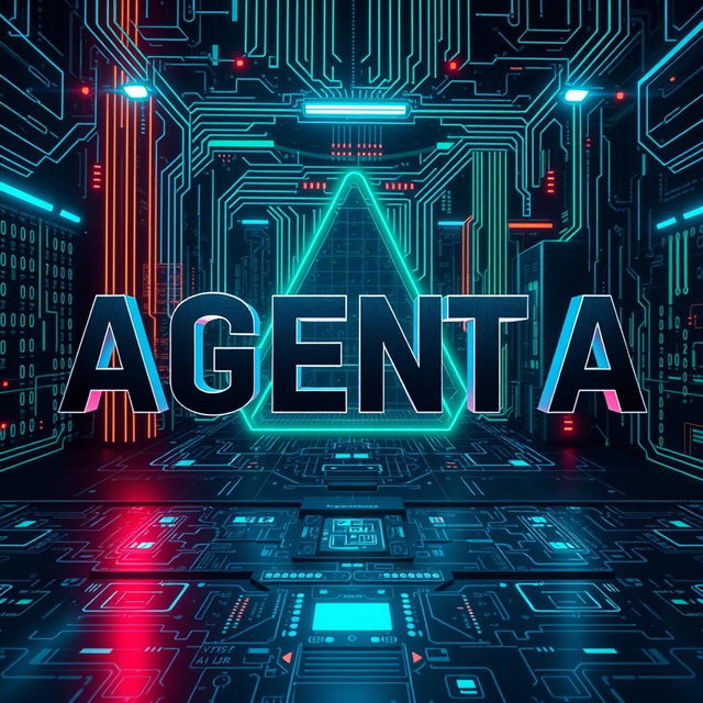 The phrase 'AGENT A' displayed in large, bold letters prominently in the foreground