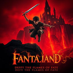 A mystical horror teaser poster for a fantasy movie set in Fantasyland