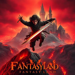 A mystical horror teaser poster for a fantasy movie set in Fantasyland