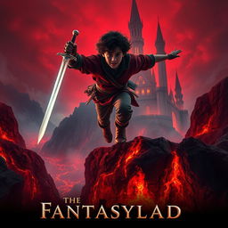 A mystical horror teaser poster for a fantasy movie set in Fantasyland